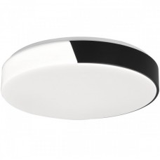 Πλαφονιέρα Φ38 LED 24W 230V 2160lm Μαύρο σε Θερμό Φως 3214